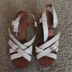 Off white sandals